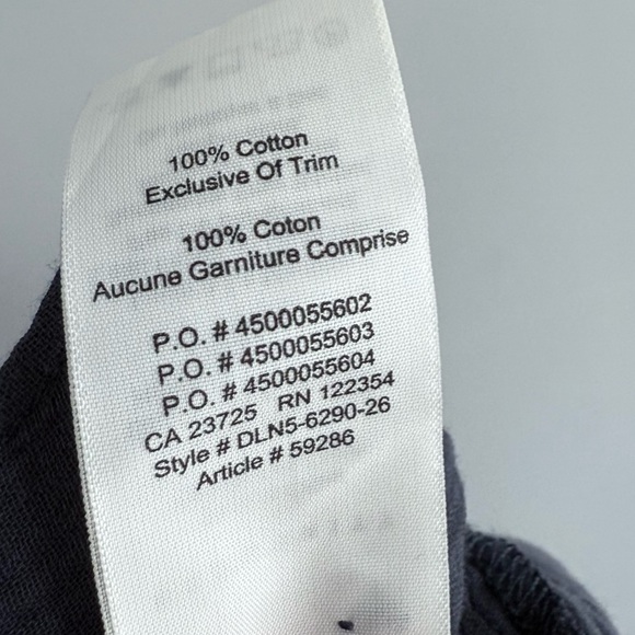 Aritzia Community 100% Organic Cotton Gauze Textured Shorts S Blue Gray Boho - Picture 9 of 12